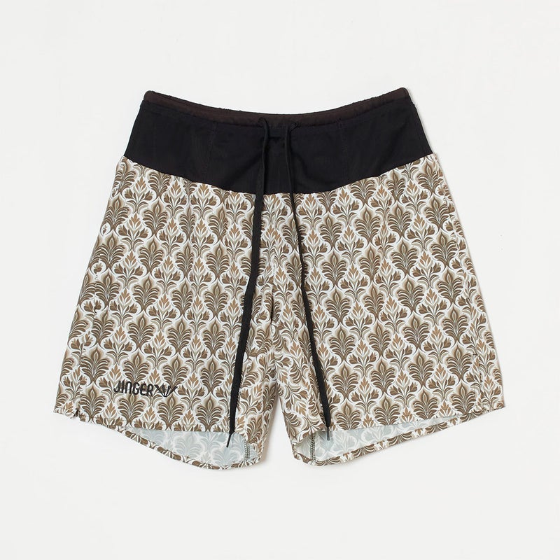 ジンガーJINGERランニングウェアボトムスショートハーフパンツ短パンマルチポケット付きランニングパンツJ-2076-WHTメンズレディースユニセックス26SP春夏