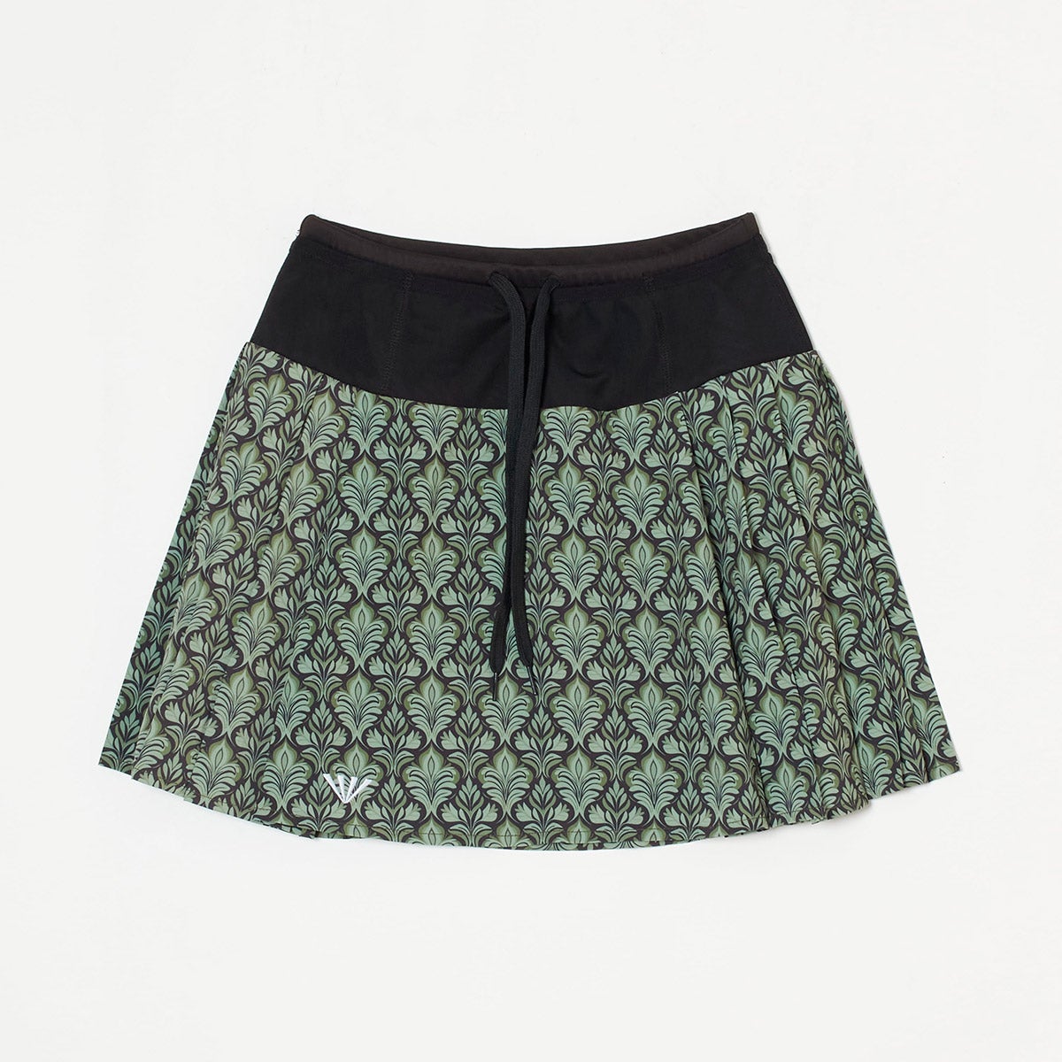 ジンガーJINGERランニングウェアボトムスショートハーフパンツ短パンマルチポケット付きランニングプリーツスカートJ-2077-BLKレディース女性26SP春夏