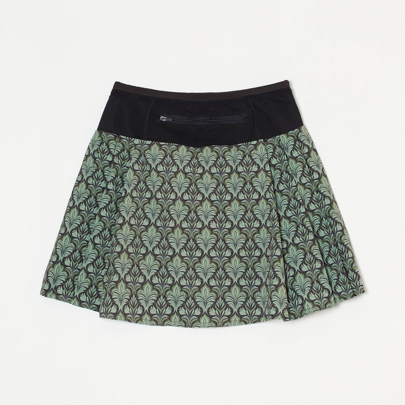 ジンガーJINGERランニングウェアボトムスショートハーフパンツ短パンマルチポケット付きランニングプリーツスカートJ-2077-BLKレディース女性26SP春夏