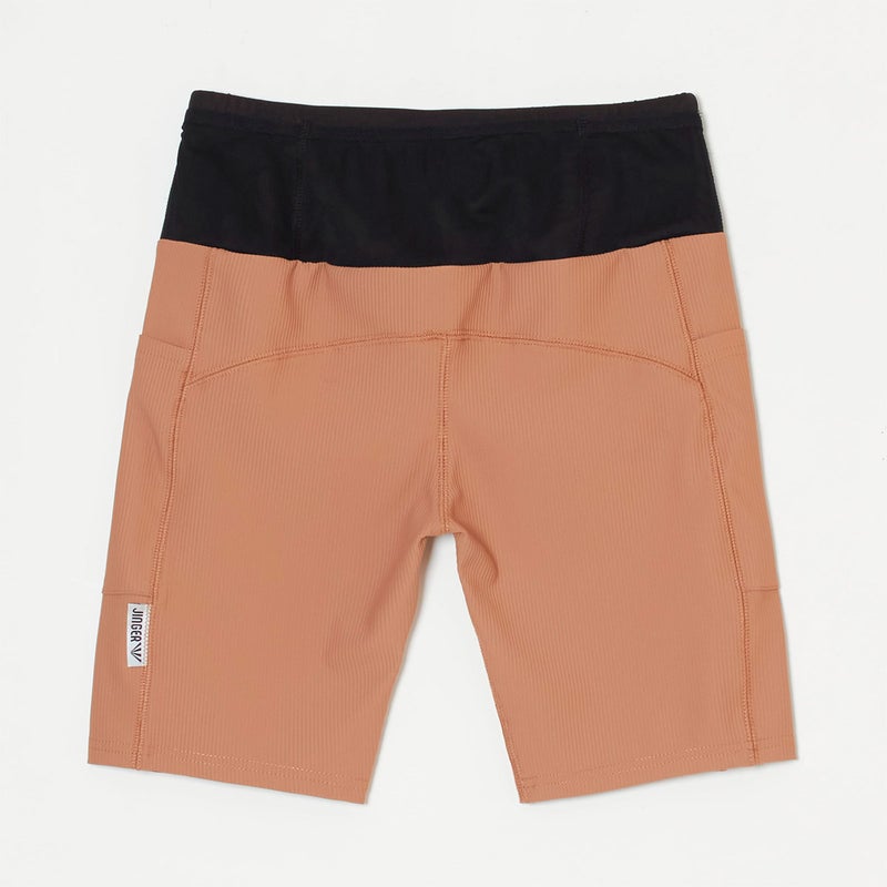 ジンガーJINGERランニングウェアボトムスショートハーフパンツ短パンランニングタイツJF-2042-BRNレディース女性26SP春夏