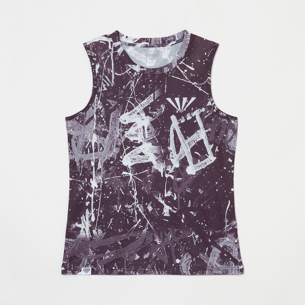 ジンガーJINGERランニングウェアノースリーブタンクトップノースリーブシャツJF-6030-BLKレディース女性26SP春夏