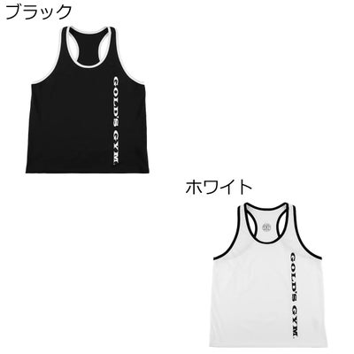 ゴールドジムGOLD'SGYMフィットネストレーニングウェアアスリートタンクG4600メンズ男性