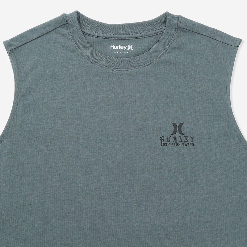 ハーレーHurleyサーフィンサーフウェアノースリーブタンクトップハードコアスリーブレスMCSL261010メンズ男性26SU春夏