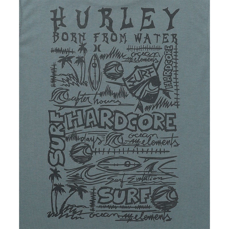 ハーレーHurleyサーフィンサーフウェアノースリーブタンクトップハードコアスリーブレスMCSL261010メンズ男性26SU春夏