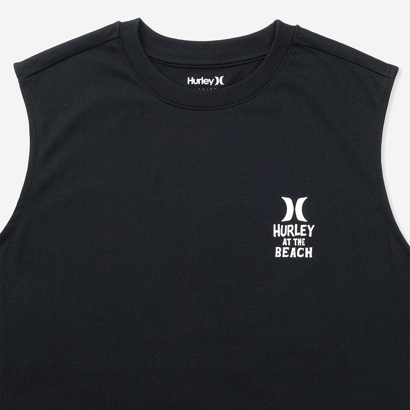 ハーレーHurleyサーフィンサーフウェアノースリーブタンクトップアトザビーチスリーブレスMCSL261011メンズ男性26SU春夏