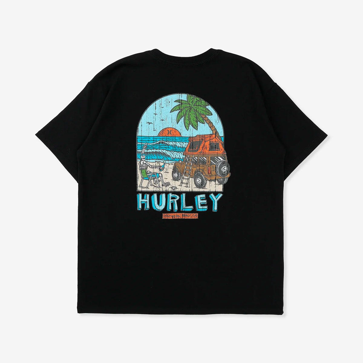 ハーレーHurleyサーフィンサーフウェア半袖TシャツサニーキャンプオーバーサイズショートスリーブTシャツMCSS261020メンズ男性26SU春夏