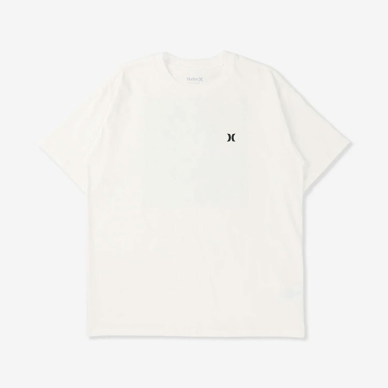 ハーレーHurleyサーフィンサーフウェア半袖TシャツカモスクエアロゴオーバーサイズショートスリーブTシャツMCSS261022メンズ男性26SU春夏