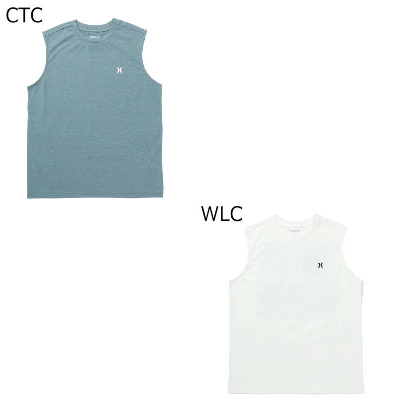 ハーレーHurleyサーフィンサーフウェアノースリーブタンクトップPHANTOMスクエアロゴスリーブレスMUSL251082メンズ男性26SU春夏