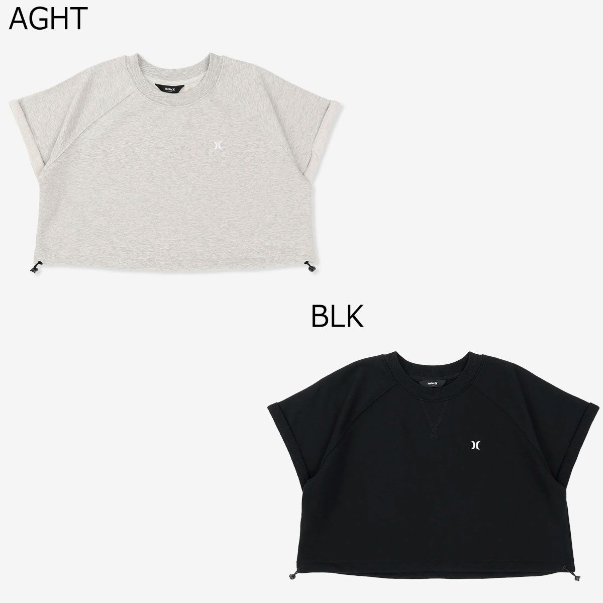 ハーレーHurleyサーフィンサーフウェア半袖TシャツテリーアイコンドローコードトップスWCSS261031レディース女性26SU春夏