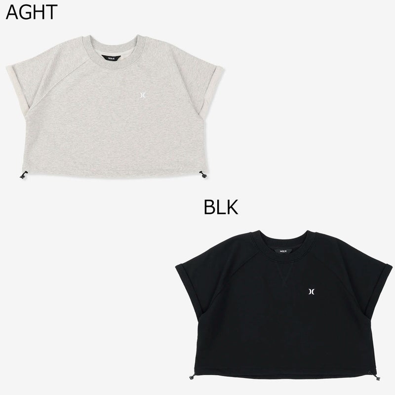 ハーレーHurleyサーフィンサーフウェア半袖TシャツテリーアイコンドローコードトップスWCSS261031レディース女性26SU春夏