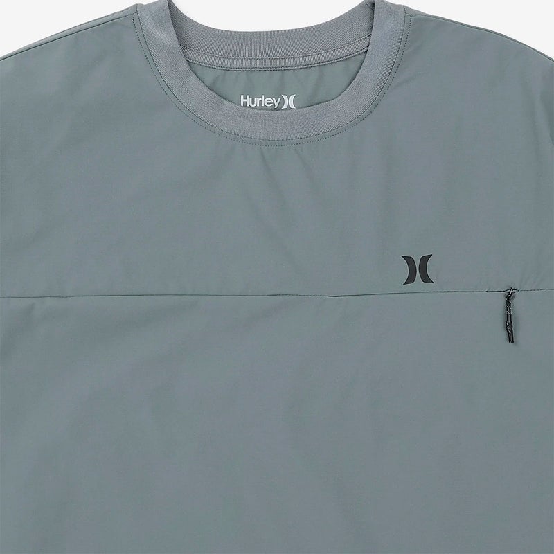 ハーレーHurleyサーフィンサーフウェア半袖TシャツPHANTOMウーブンアイコンオーバーサイズショートスリーブTシャツMUSS261036メンズ男性26SU春夏