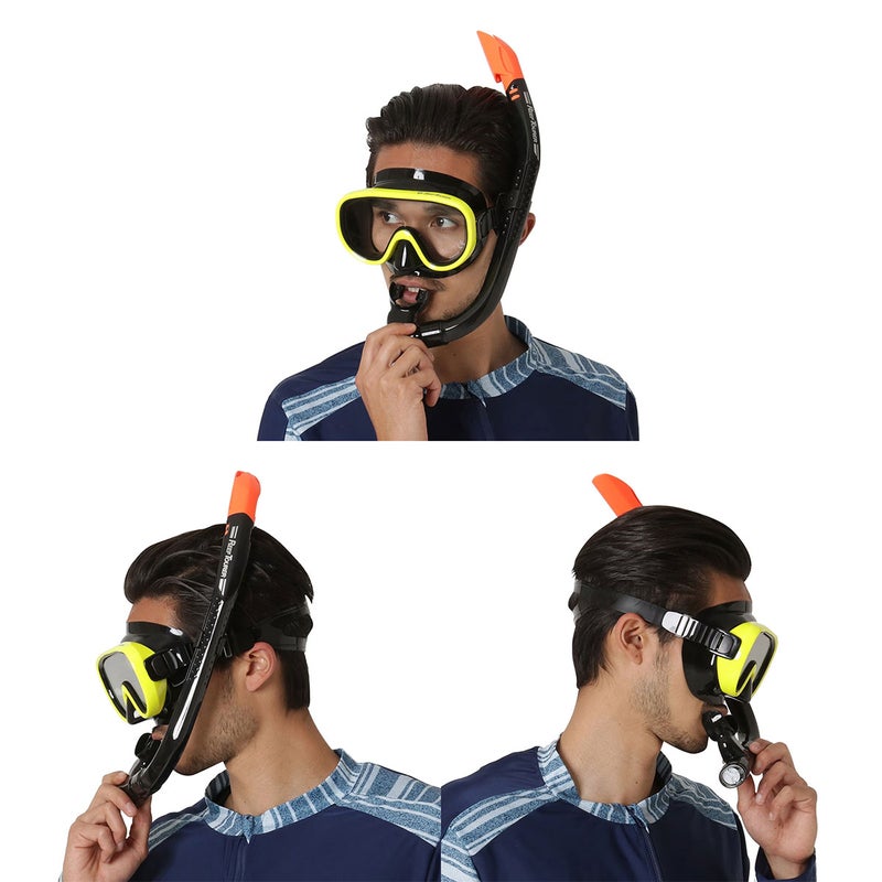 リーフツアラーREEFTOURERシュノーケルスノーケルマスクシュノーケリング2点セットRC0110メンズレディースユニセックス