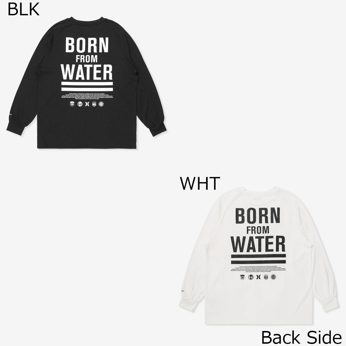 ハーレーHurleyサーフィンサーフウェア長袖TシャツロンTファントムボーンフロムウォーターオーバーサイズロングスリーブティーPHANTOMBORNFROMWATEROVERSIZEDLONGSLEEVETEEMULS251026メンズ男性25SP春夏