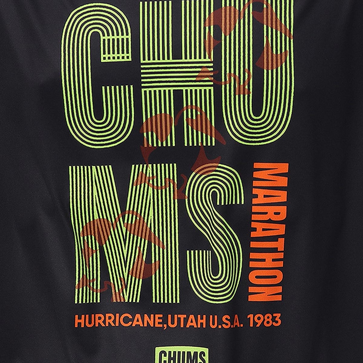 チャムスCHUMSランニングウェア半袖TシャツマラソンTシャツCH01-2769メンズレディースユニセックス26SP春夏