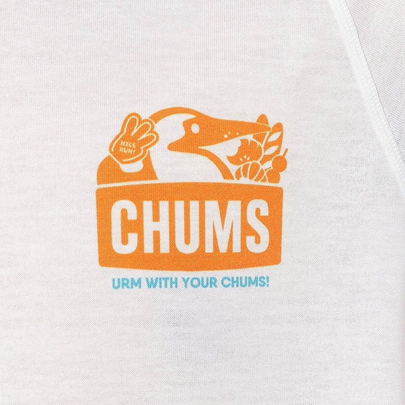 チャムスCHUMSランニングウェア半袖Tシャツチャムス×みゃこアンストッパブルTシャツCH01-2796メンズレディースユニセックス26SP春夏