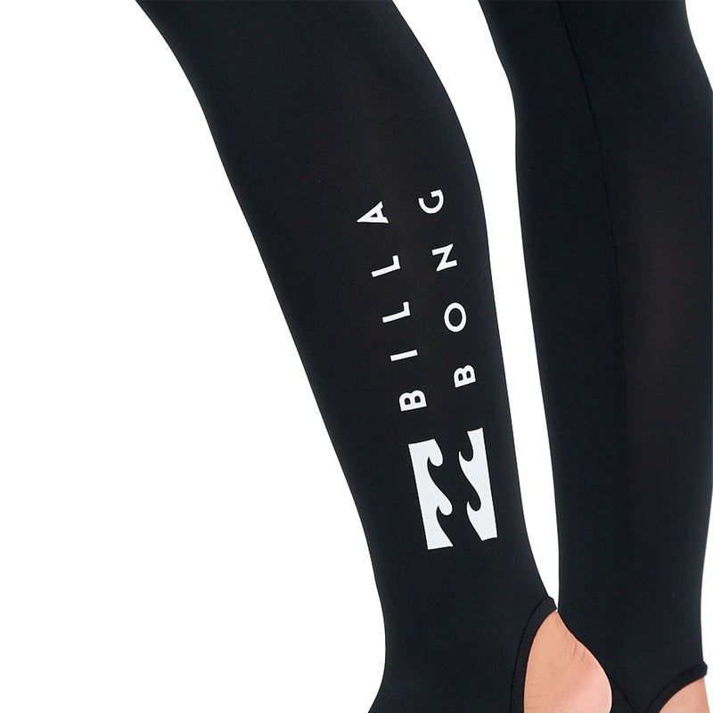 ビラボンBILLABONGサーフィンサーフラッシュガードレギンストレンカLOGOBANDUVラッシュトレンカレギンスBG013401レディース女性26SP春夏