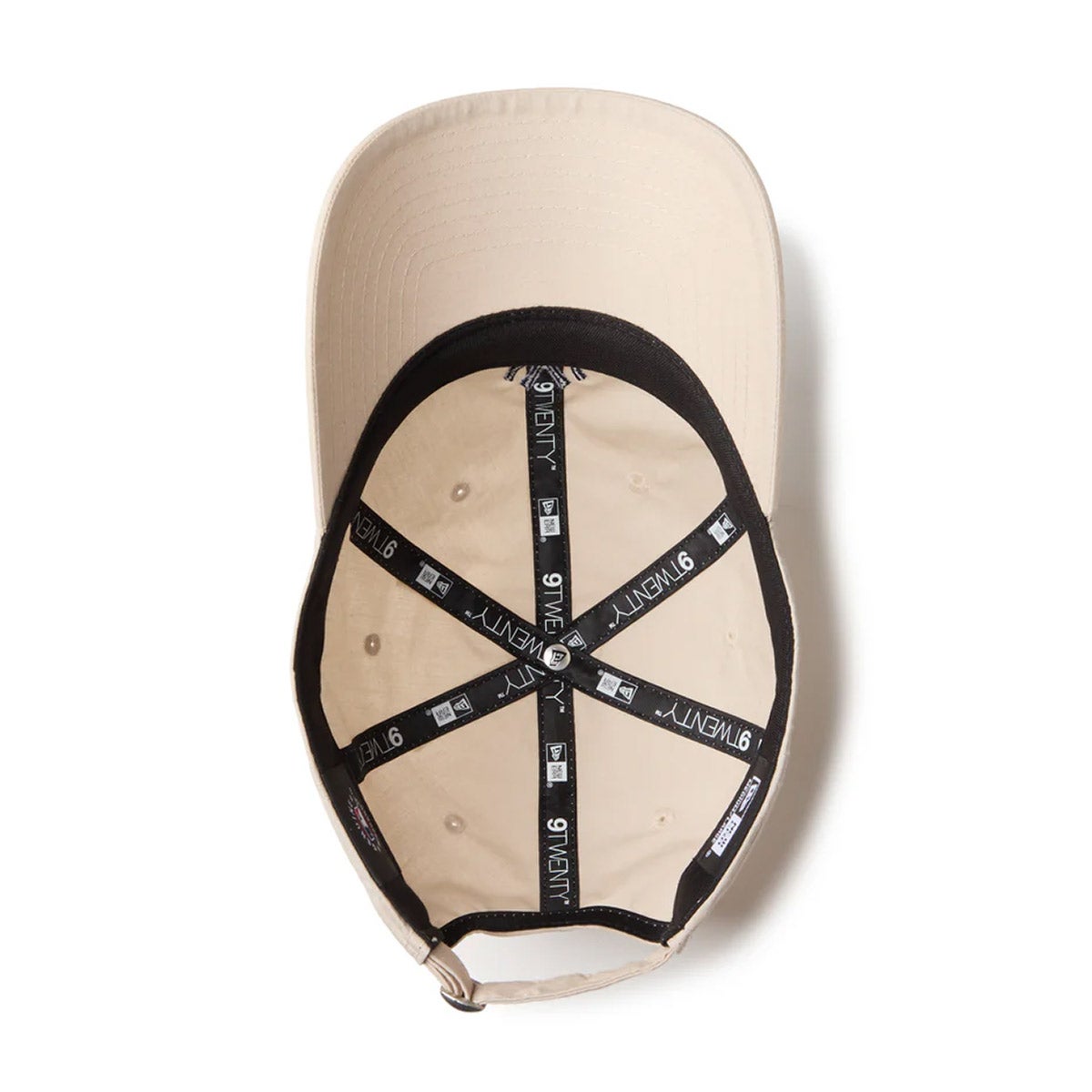 ニューエラNEWERAアウトドアカジュアル帽子キャップ9TWENTYTypewriterコットンタイプライターニューヨーク・ヤンキースライトベージュ14745047メンズレディースユニセックス26SP春夏