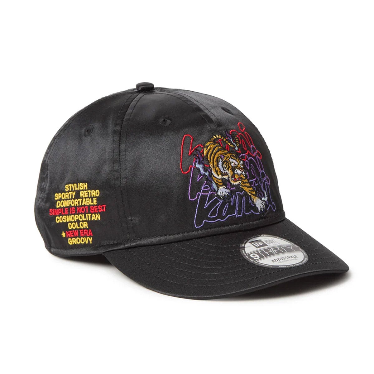 ニューエラNEWERAアウトドアカジュアル帽子キャップ9THIRTYkansa?yamamoto虎サテンブラック14858855メンズレディースユニセックス26SP春夏