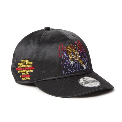 ニューエラNEWERAアウトドアカジュアル帽子キャップ9THIRTYkansa?yamamoto虎サテンブラック14858855メンズレディースユニセックス26SP春夏