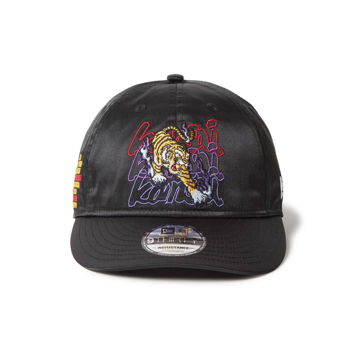 ニューエラNEWERAアウトドアカジュアル帽子キャップ9THIRTYkansa?yamamoto虎サテンブラック14858855メンズレディースユニセックス26SP春夏