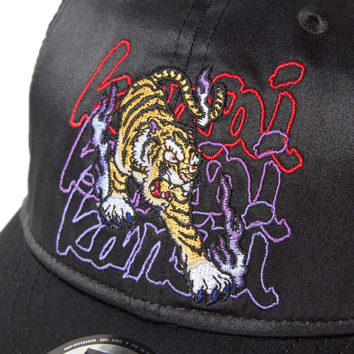 ニューエラNEWERAアウトドアカジュアル帽子キャップ9THIRTYkansa?yamamoto虎サテンブラック14858855メンズレディースユニセックス26SP春夏