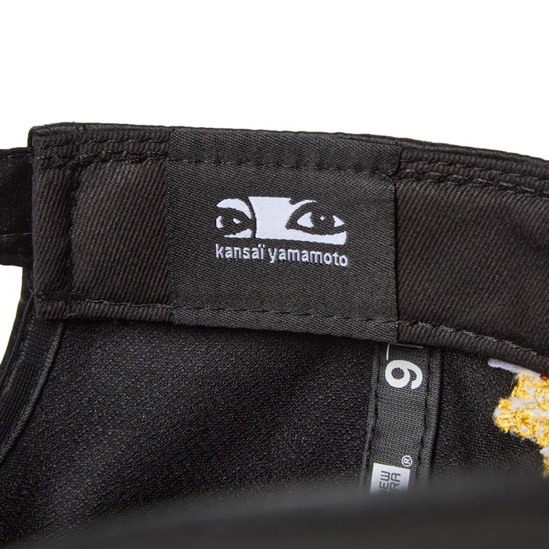 ニューエラNEWERAアウトドアカジュアル帽子キャップ9THIRTYkansa?yamamoto虎サテンブラック14858855メンズレディースユニセックス26SP春夏