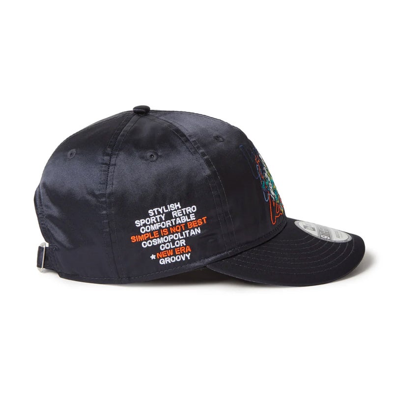 ニューエラNEWERAアウトドアカジュアル帽子キャップ9THIRTYkansa?yamamoto龍サテンネイビー14858856メンズレディースユニセックス26SP春夏