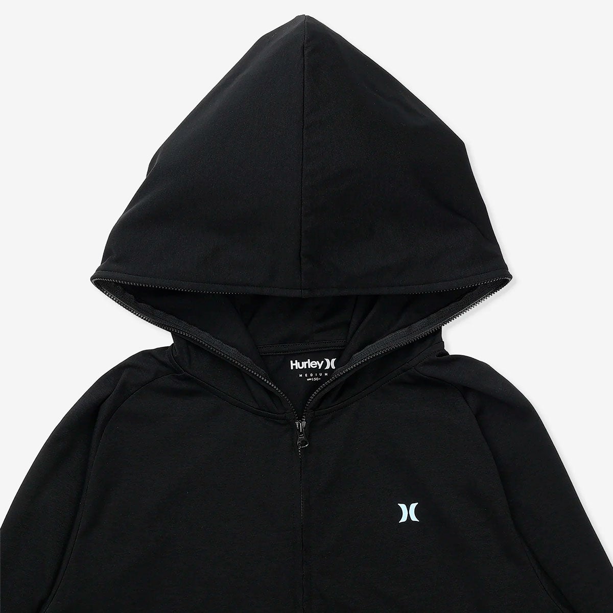 ハーレーHurleyサーフィンサーフラッシュガードUVカットPHANTOMクルーシブロゴフルジップフーディーWSRG261008レディース女性26SU春夏