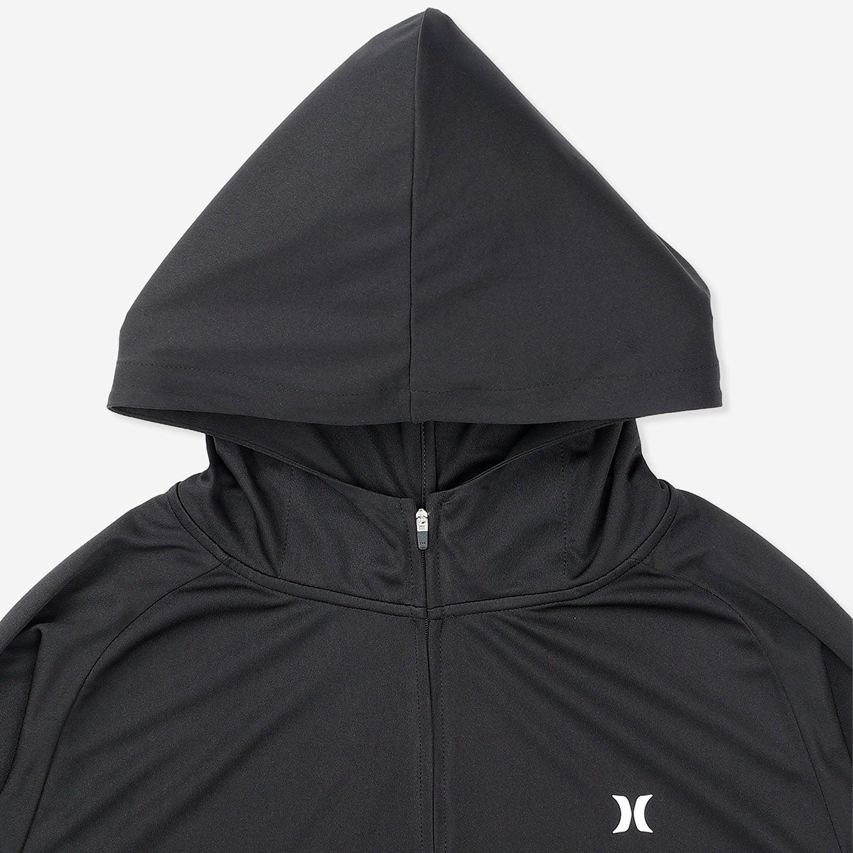 ハーレーHurleyサーフィンサーフラッシュガードUVカットラッシュアイコンブロックパーティジップアップフーディMSRG261053メンズ男性26SU春夏