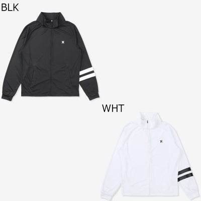 ハーレーHurleyサーフィンサーフラッシュガードUVカットラッシュアイコンブロックパーティジップアップジャケットMSRG261055メンズ男性26SU春夏