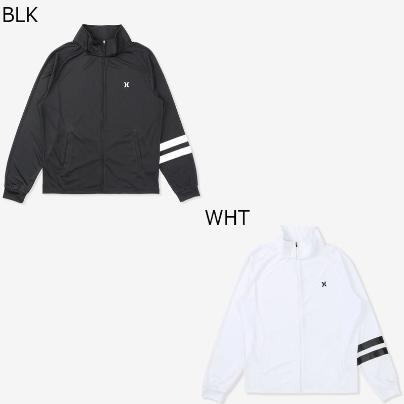 ハーレーHurleyサーフィンサーフラッシュガードUVカットラッシュアイコンブロックパーティジップアップジャケットMSRG261055メンズ男性26SU春夏