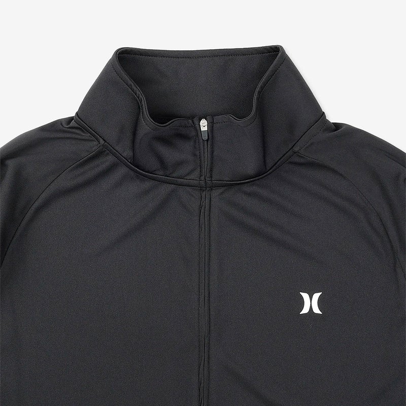 ハーレーHurleyサーフィンサーフラッシュガードUVカットラッシュアイコンブロックパーティジップアップジャケットMSRG261055メンズ男性26SU春夏