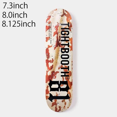 タイトブースTIGHTBOOTHスケボースケートボードデッキ板CODE817.3SS26-D01
