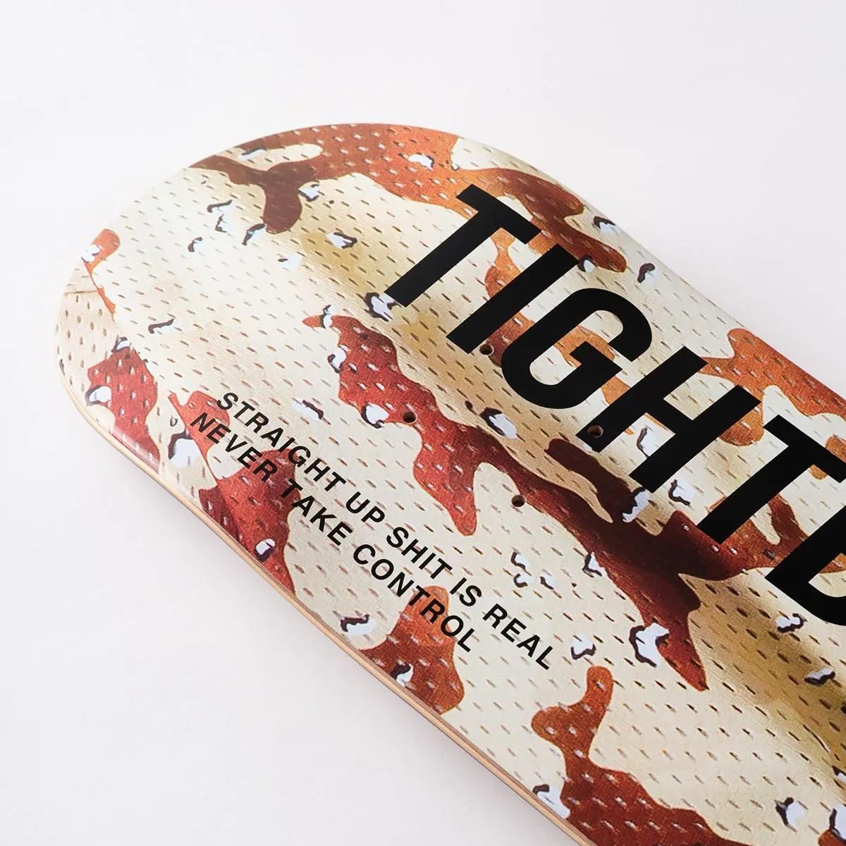 タイトブースTIGHTBOOTHスケボースケートボードデッキ板CODE817.3SS26-D01