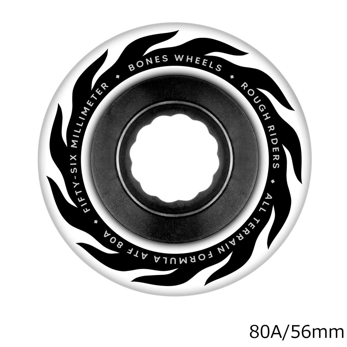 ボーンズBONESスケボースケートボードウィールエーティーエフラフライダーエターナルフレイムATFROUGHRIDERETERNALFLAME56MM80A33220165