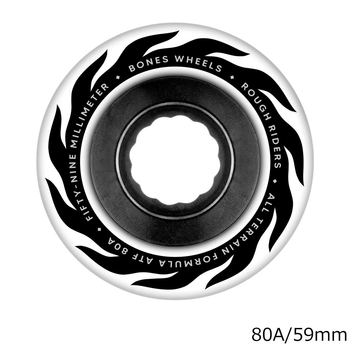 ボーンズBONESスケボースケートボードウィールエーティーエフラフライダーエターナルフレイムATFROUGHRIDERETERNALFLAME59MM80A33220169