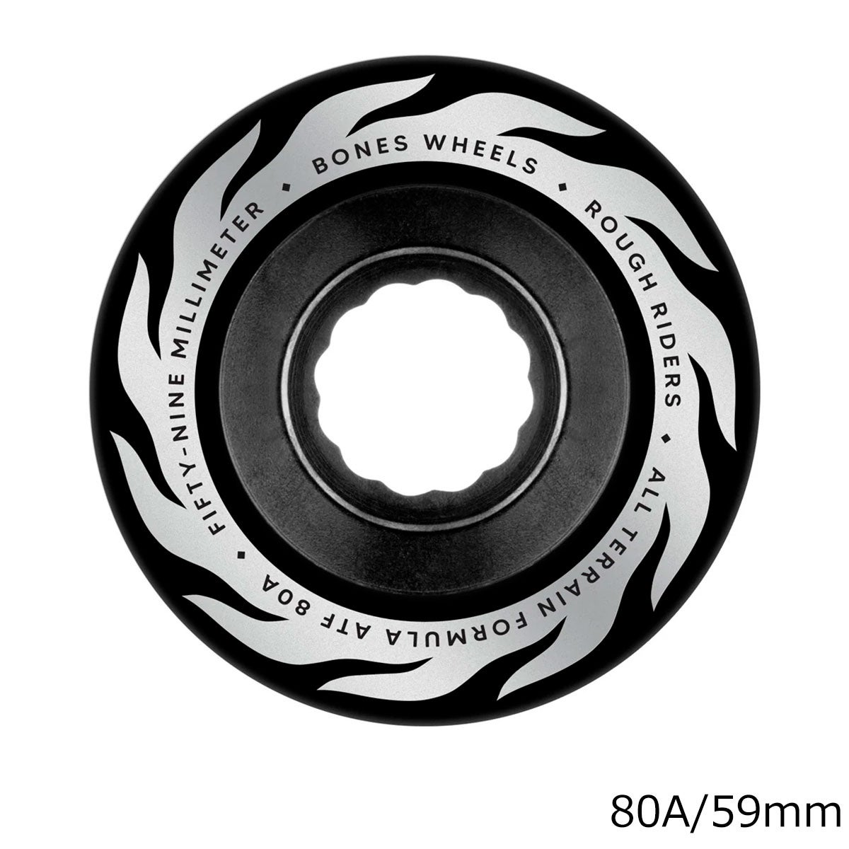 ボーンズBONESスケボースケートボードウィールエーティーエフラフライダーエターナルフレイムATFROUGHRIDERETERNALFLAME59MM80A33220170