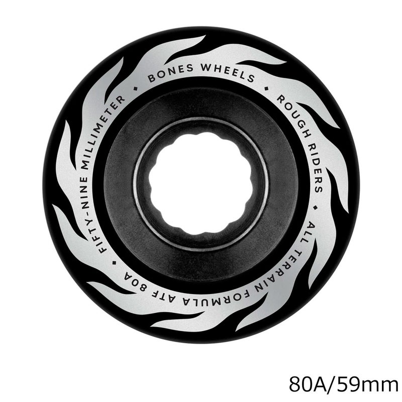 ボーンズBONESスケボースケートボードウィールエーティーエフラフライダーエターナルフレイムATFROUGHRIDERETERNALFLAME59MM80A33220170