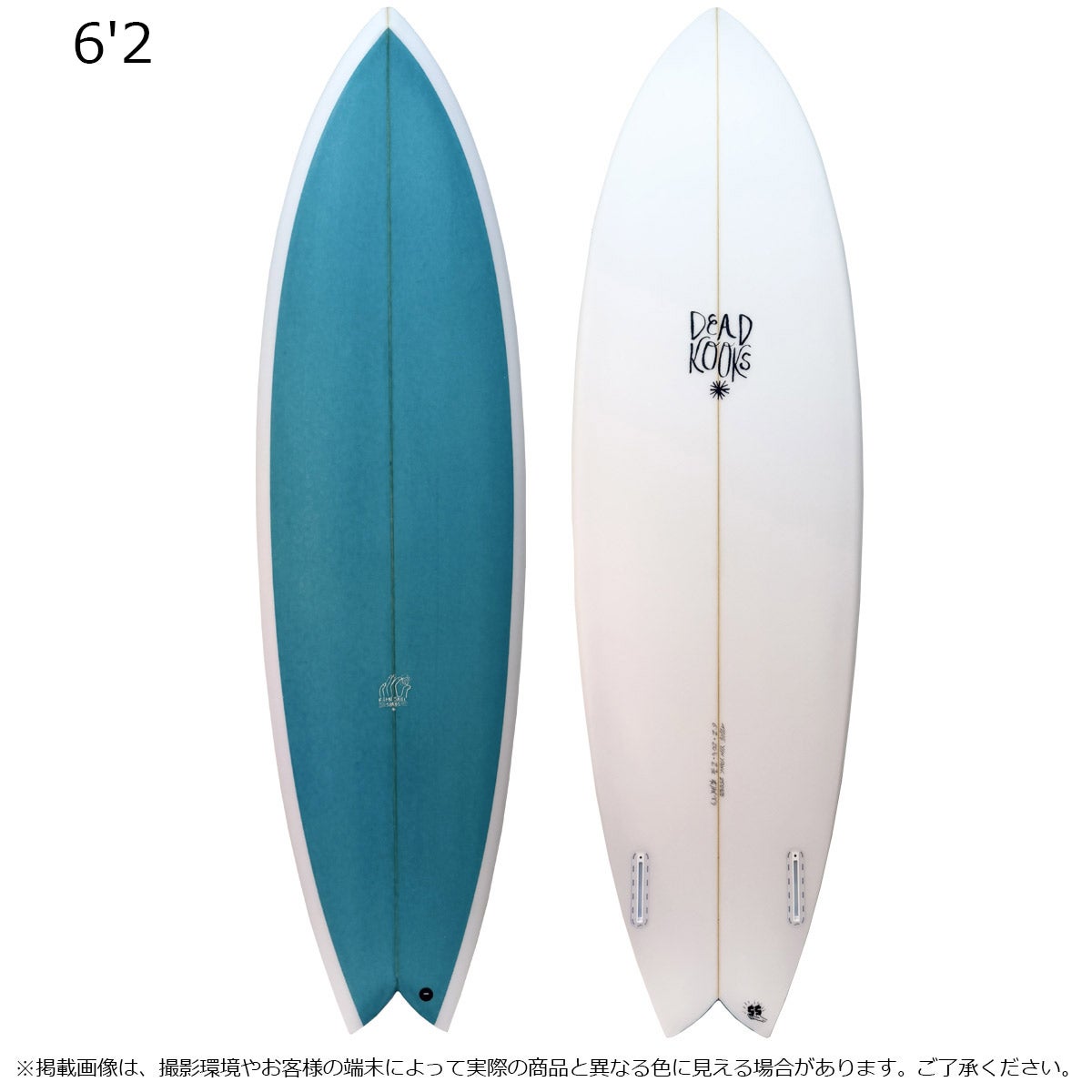 デッドクークスサーフボードDEADKOOKSSURFBOARDSサーフィンサーフサーフボード板ツインフィンYINGYANG62TINTfuturestwinPUDK8928