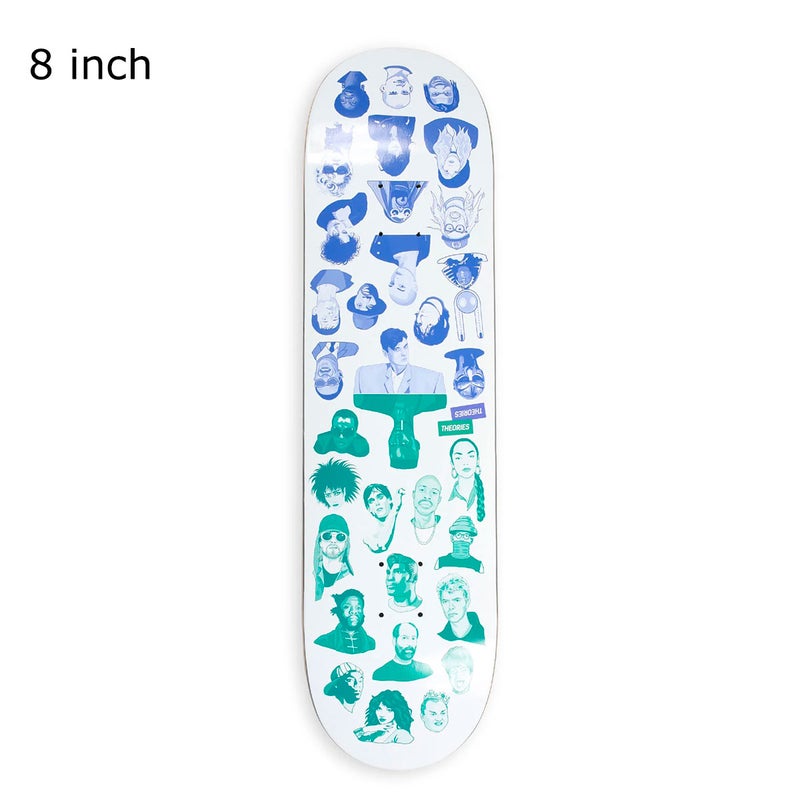セオリーズTHEORIESスケボースケートボードデッキ板ミックステープMIXTAPE8.036391SE80209