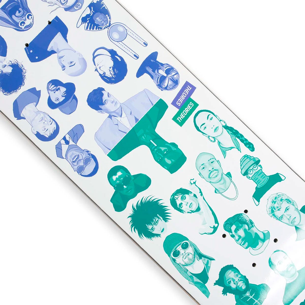 セオリーズTHEORIESスケボースケートボードデッキ板ミックステープMIXTAPE8.036391SE80209