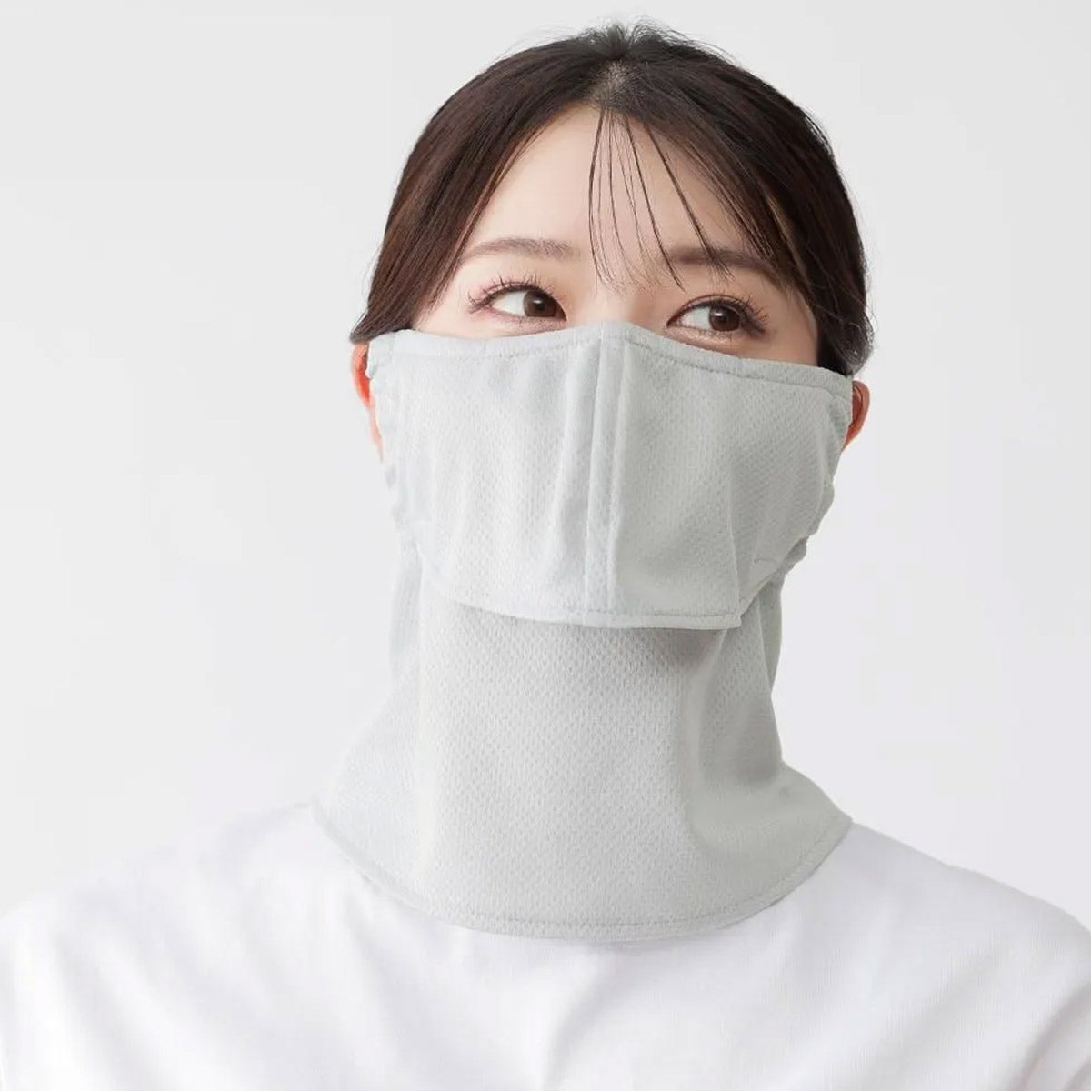 ヤケーヌ YAKENU 日焼け対策専用UVカットフェイスカバー 爽クール