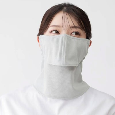 ヤケーヌYAKENUアウトドアカジュアルフェイスカバー日焼け対策専用UVカットフェイスカバー爽クール528メンズレディースユニセックス26SP春夏