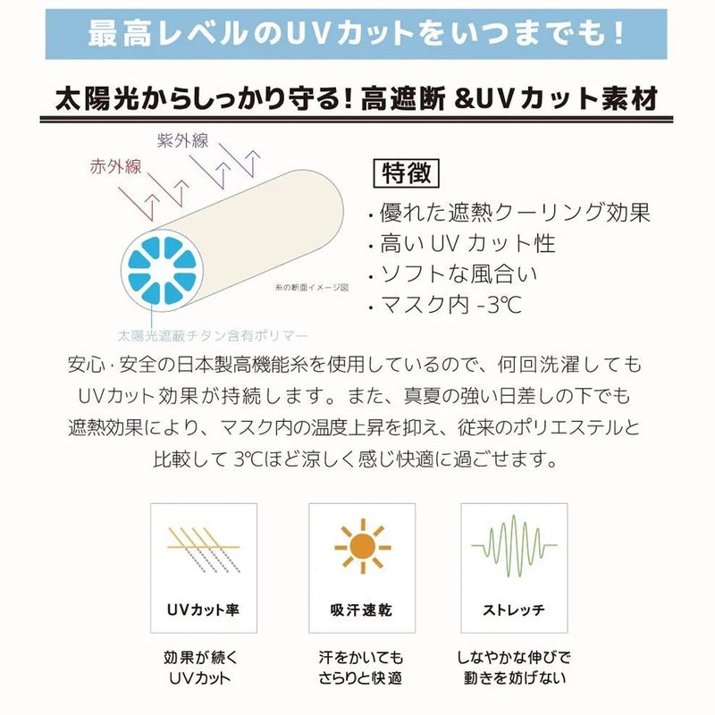 ヤケーヌYAKENUアウトドアカジュアルフェイスカバー日焼け対策専用UVカットフェイスカバー爽クール529メンズレディースユニセックス26SP春夏