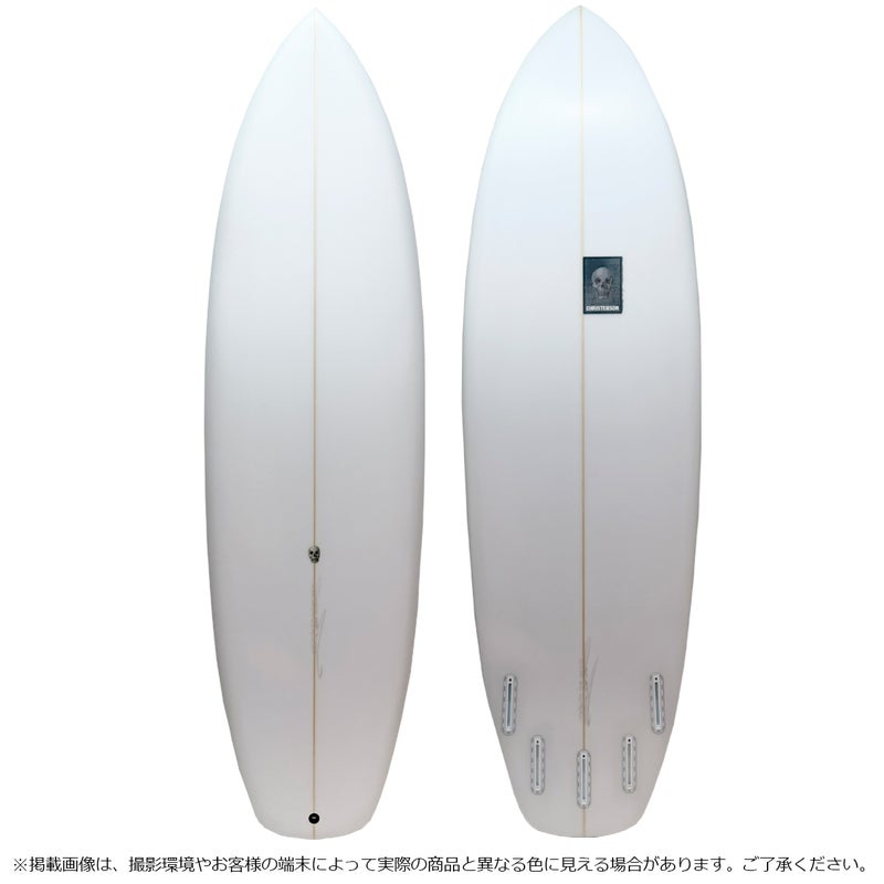 クリステンソンCHRISTENSONサーフィンサーフサーフボード板ミッドレングスCHRISTENSON来日シェイプEASYWIND6'6クリアーPUBLANKSJPCC0133
