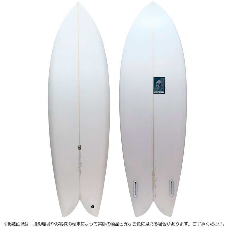 クリステンソンCHRISTENSONサーフィンサーフサーフボード板ツインCHRISTENSON来日シェイプACIDPHISH5'9クリアーPUBLANKSJPCC0135