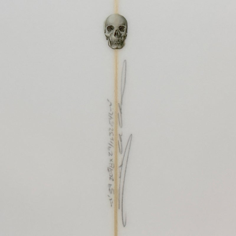 クリステンソンCHRISTENSONサーフィンサーフサーフボード板ツインCHRISTENSON来日シェイプACIDPHISH5'9クリアーPUBLANKSJPCC0135