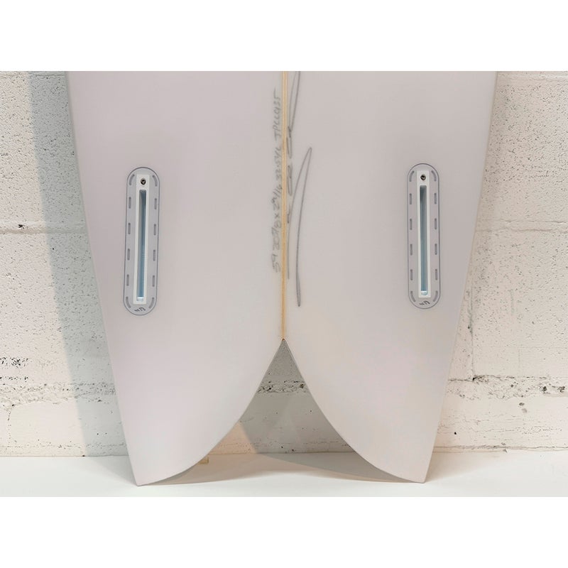 クリステンソンCHRISTENSONサーフィンサーフサーフボード板ツインCHRISTENSON来日シェイプACIDPHISH5'9クリアーPUBLANKSJPCC0135