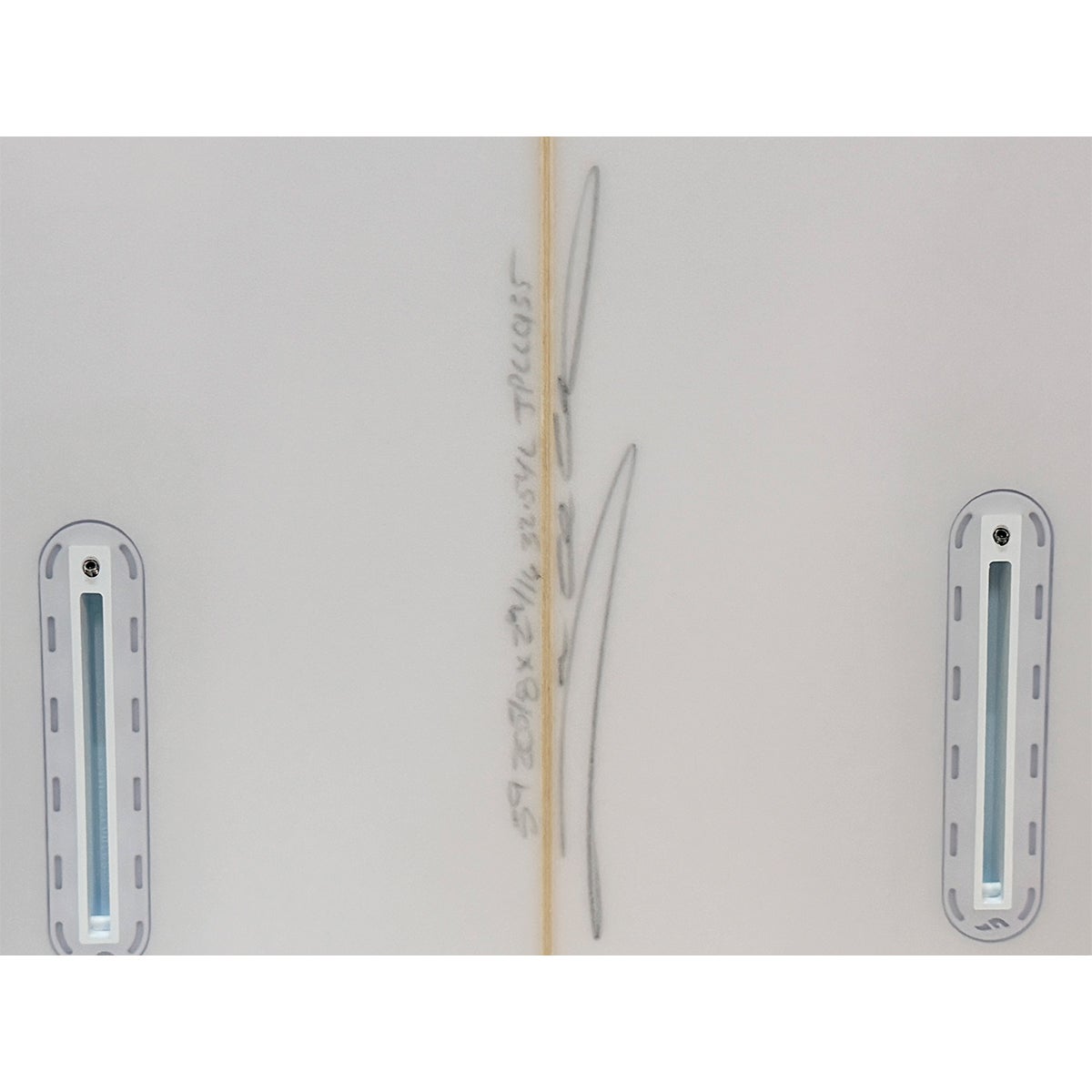 クリステンソンCHRISTENSONサーフィンサーフサーフボード板ツインCHRISTENSON来日シェイプACIDPHISH5'9クリアーPUBLANKSJPCC0135