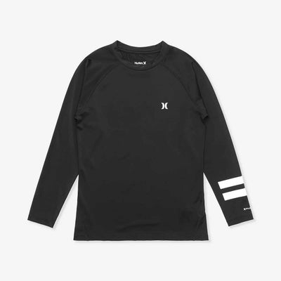 ハーレーHurleyサーフィンサーフラッシュガードUVカットファントムラッシュブロックパーティーコンプレッションロングスリーブPHANTOMRASHBLOCKPARTYCOMPRESSIONLONGSLEEVEMSRG251003メンズ男性25SP春夏